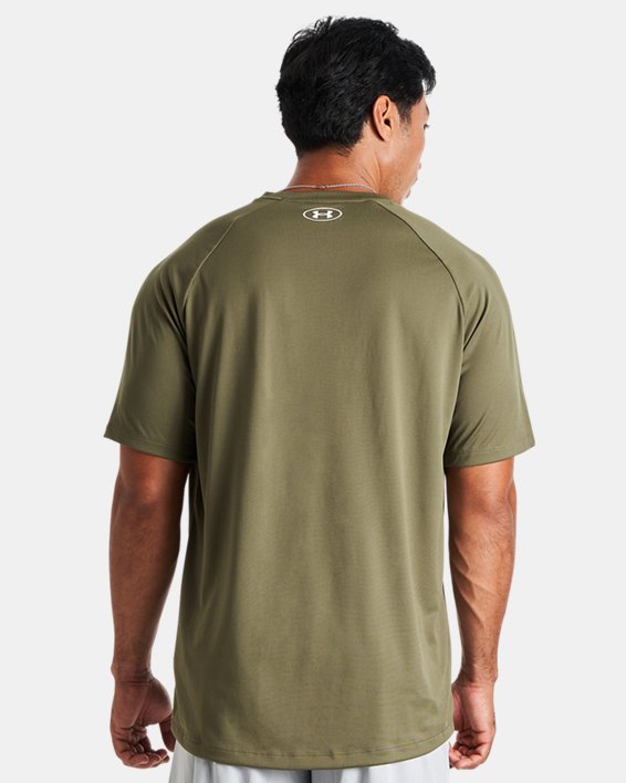 Men's UA Tech™ T-Shirt in Green image number 1